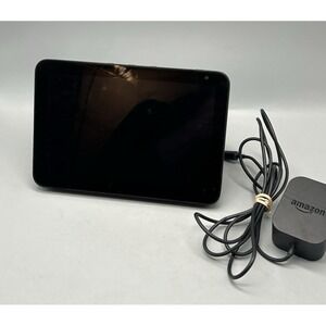 Amazon Echo Show 8  Smart Display (1st Gen) - Charcoal Black - Tested